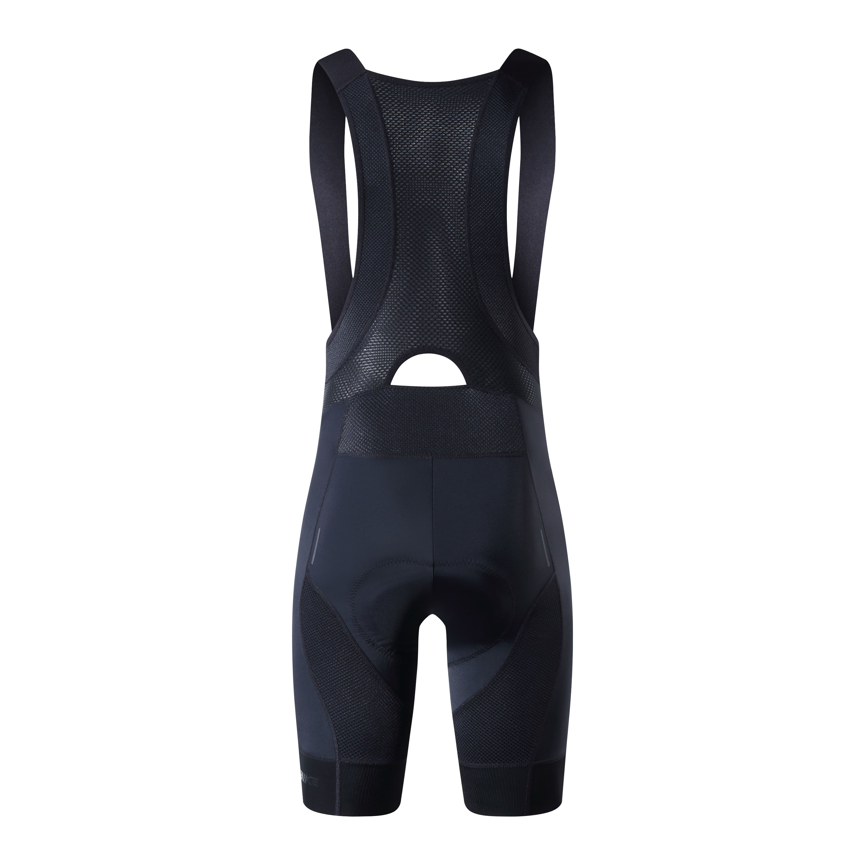 Black - Padded Tight Bib Shorts